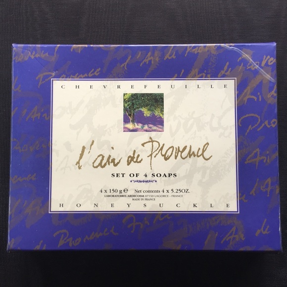 Beautiful Soap Bars from France Set of 4 - Picture 2 of 5